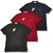 View Item Original Penguin Plain 2 Button Pique S/S Regular Fit Polo Shirt